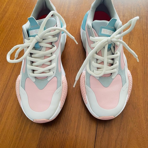 Puma RSX cotton candy pink and baby blue 9.5 - Picture 3 of 10